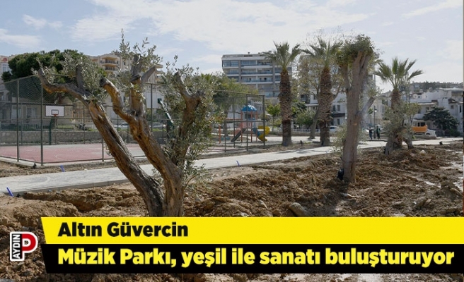 Altın Güvercin Müzik Parkı, yeşil ile sanatı buluşturuyor