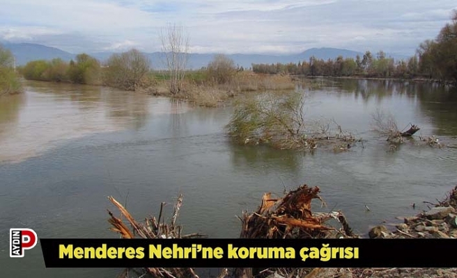 Menderes Nehri’ne koruma çağrısı