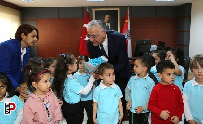 Emniyet Müdürü Ekici, minikleri ağırladı