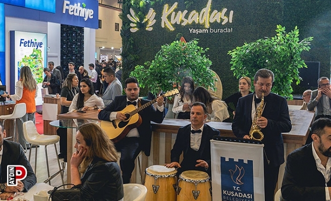 İstanbul'daki fuarda  Kuşadası’na yoğun ilgi