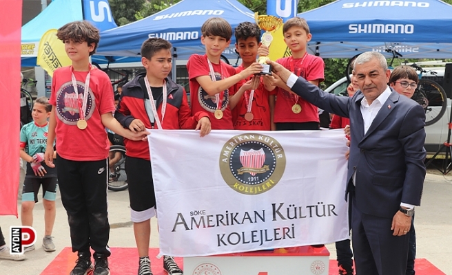 Koçarlı'da bisiklet yarışları yapıldı