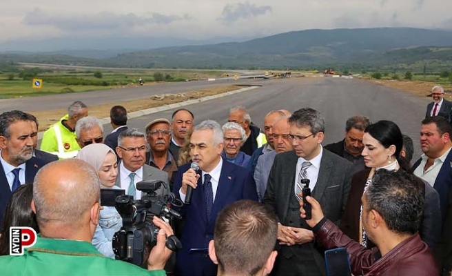 Mustafa Savaş ve Aydınlı muhtarlar otoyol çalışmasını inceledi