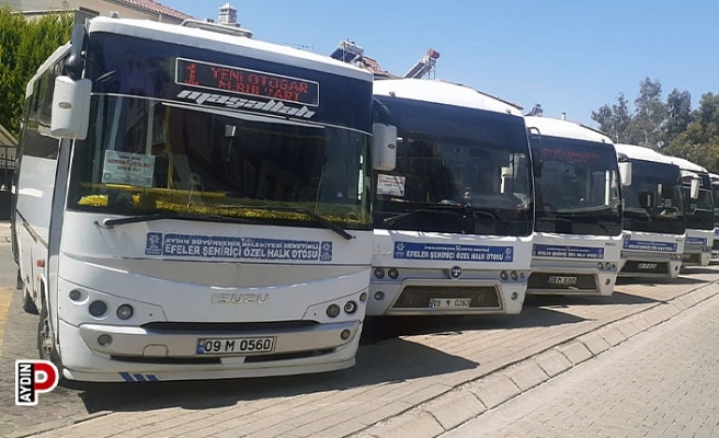 Aydın şehir içi otobüsleri hafta sonu ek sefer yapacak