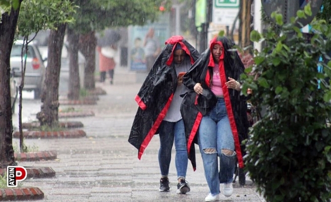 Aydın’a kuvvetli yağış uyarısı