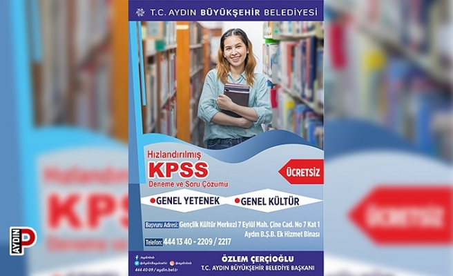 Büyükşehir’den hızlandırılmış hazırlık kurs