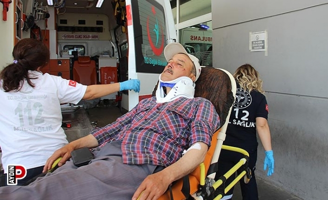 Danayı kesecekti, kendini kesti