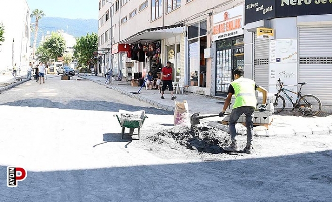 Güzelçamlı Mahallesi'nde çalışmalar sürüyor