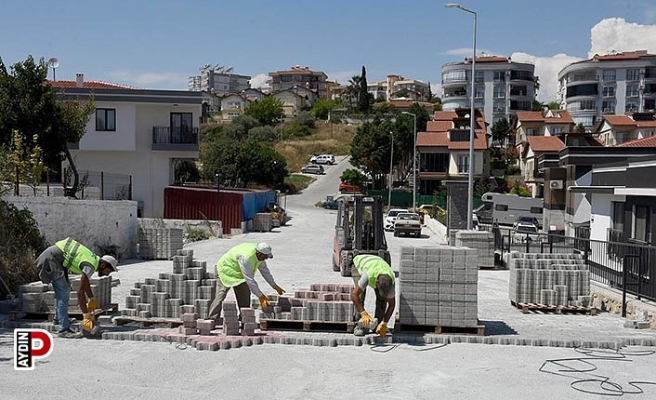 Kadınlar Denizi’nde yol yapım çalışmaları sürüyor