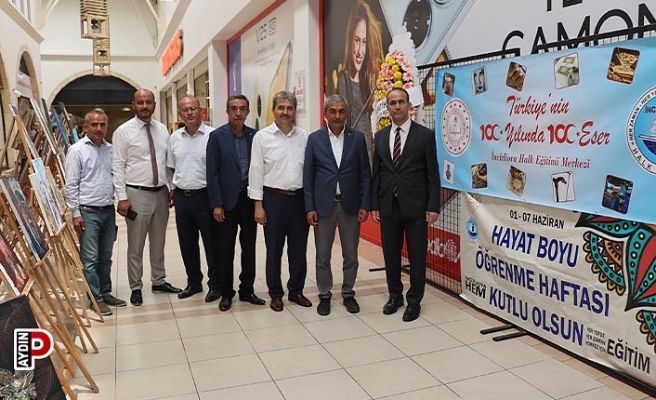 Kursiyerlerin hünerleri büyük beğeni topladı