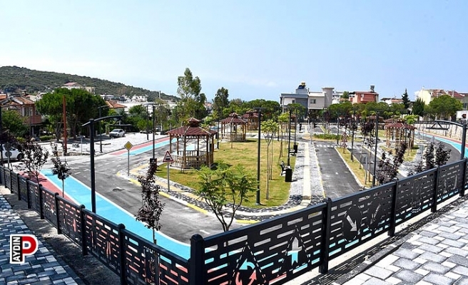 Kuşadalı Minikler Trafik Eğitim Parkına kavuşuyor