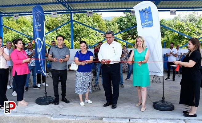 Kuşadası Davutlar Atık Getirme Merkezi hizmete açıldı