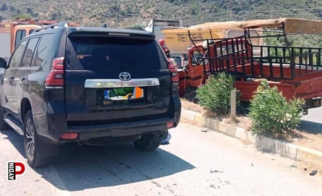 Söke'de trafik kazası; 1 yaralı