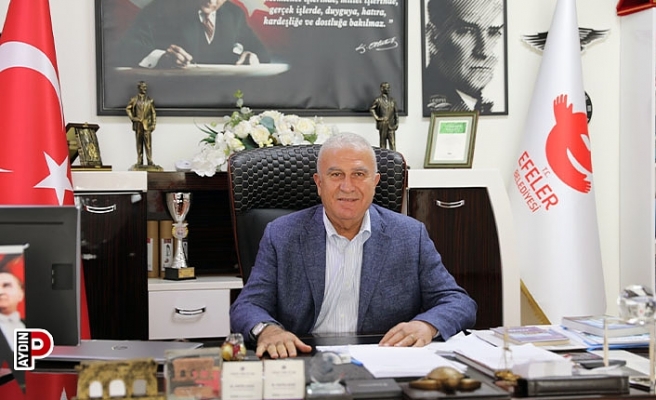 Anjiyo olan Efeler Belediye Başkanı Atay, görevine başladı