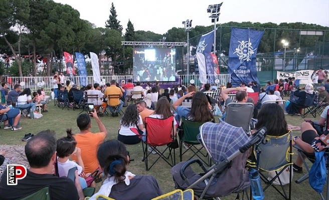 Aydın Tekstil Park'ta sinema geceleri başladı