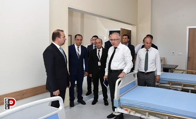 Bozdoğan'daki diyaliz ünitesi çalışmalarında sona gelindi