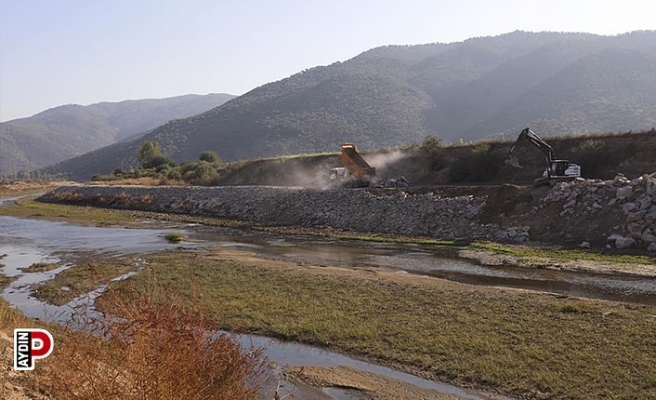 Çine’de 10 bin dekar alan taşkından korunacak