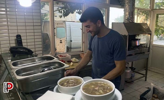 Damak çatlatan çorba yaz aylarında da yoğun talep görüyoruz