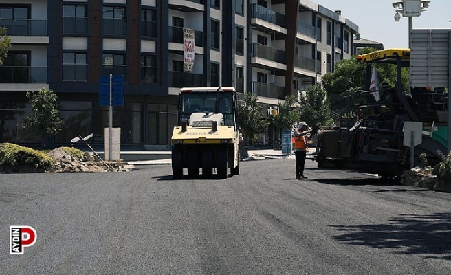Davutlar’da üstyapı çalışmaları aralıksız devam ediyor