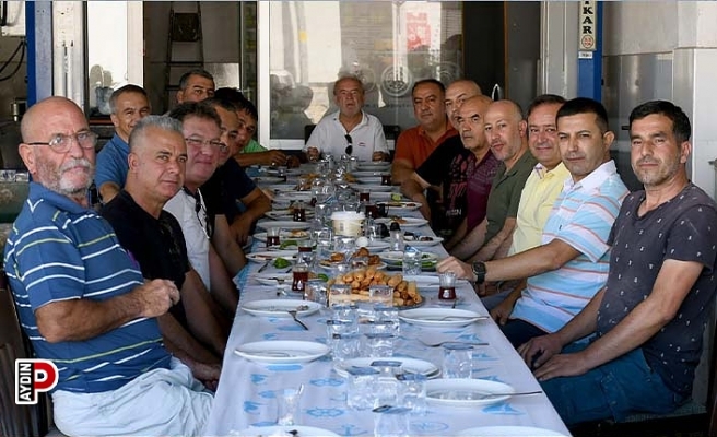 Kuşadası Sanayi Sitesi’nden Başkan Günel’e teşekkür kahvaltısı