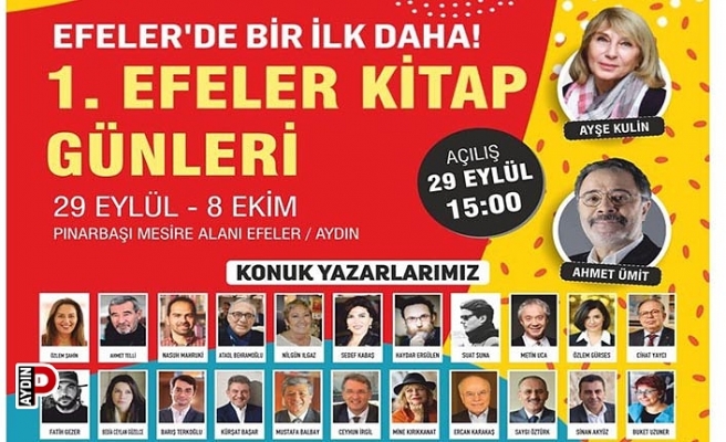 Efeler Kitap Günleri için geri sayım başladı
