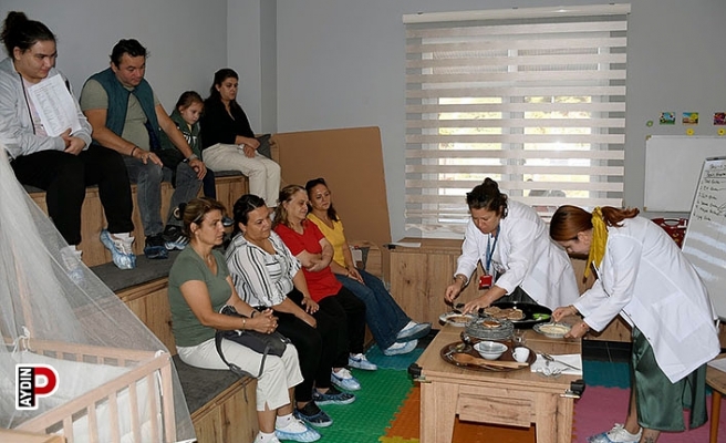 Anne Baba Çocuk Merkezi’nde ücretsiz sağlıklı beslenme eğitimi