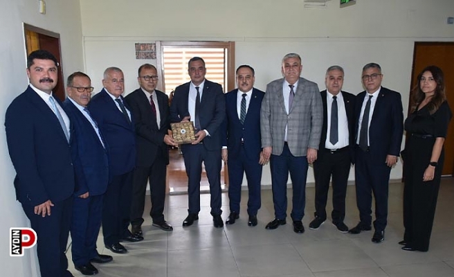 ATB Heyeti, İl Tarım ve Orman Müdürü Altıntaş ile görüştü