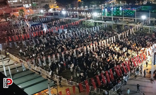 Aydın Filistin için tek yürek
