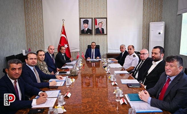 Aydın’da Cumhuriyet’in 100. Yılı kutlama hazırlıkları ele alındı