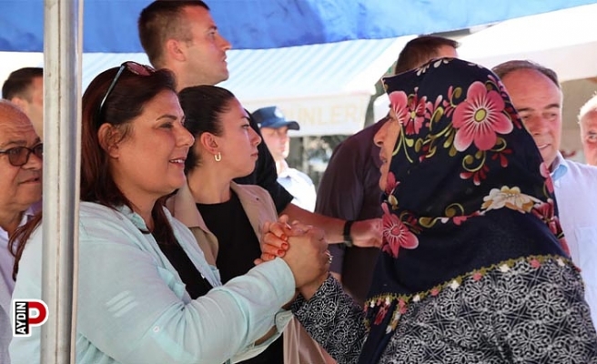 Başkan Çerçioğlu, Germencik'te vatandaşlarla bir araya geldi