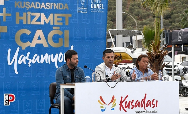 Başkan Günel: Kuşadası’na 4,5 yılda rekor yatırım yaptık