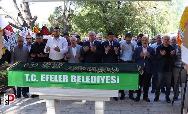 Başkan Taner’in babası son yolculuğuna uğurlandı