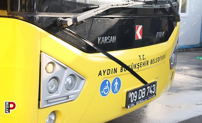 Büyükşehir ulaşım araçlarına siyah kurdele astı