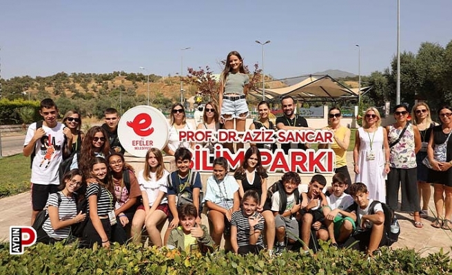 Efeler'de bilimin kalbi bu parkta atıyor