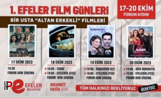 Efeler Film Günleri başlıyor