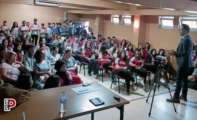 Germencik’te lise öğrencilerine meslek seçimi eğitimi