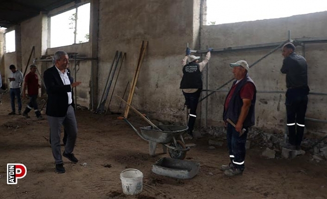 Koçarlı Yeniköy modern sosyal tesise kavuşuyor