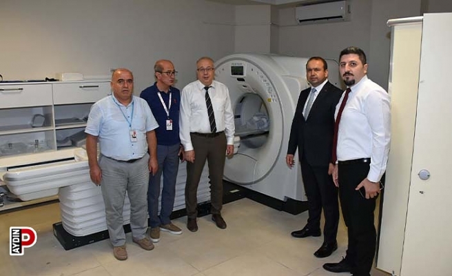 Kuşadası Devlet Hastanesi’nde Yeni Tomografi Cihazı hizmete girdi