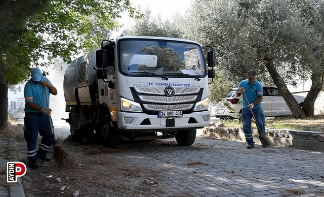 Kuşadası'nda sonbahar temizliği