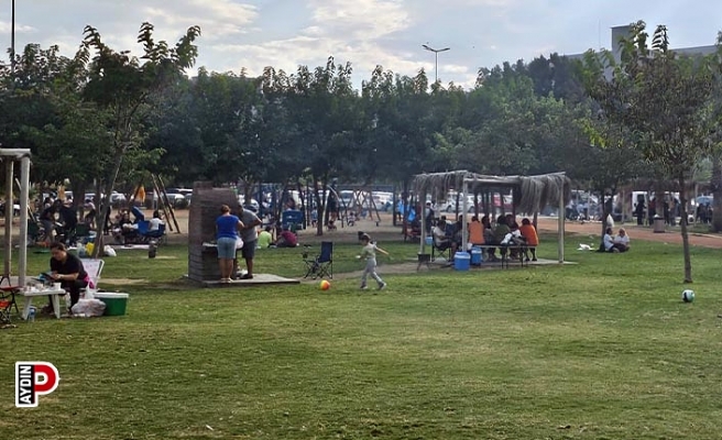 Kuşadası'nın Adagöl Mesire Alanı vatandaşların gözdesi haline geldi