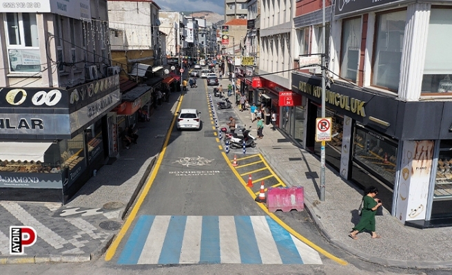 Söke İstasyon Caddesi yenilendi