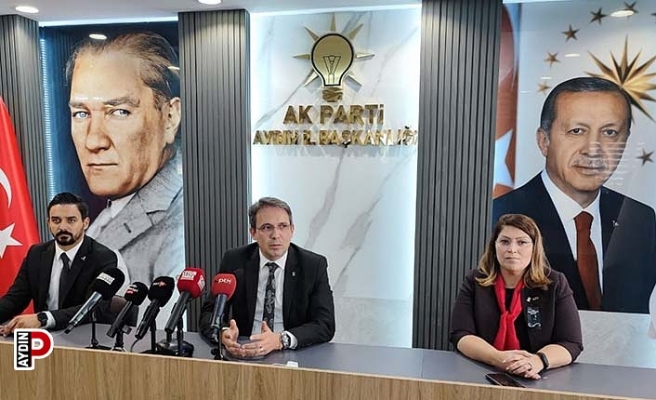 AK Parti Aydın yeni il binasına taşındı
