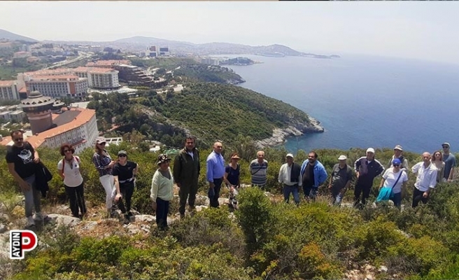 Aydınlı çevreciler Kemerönü’ne dikkat çekti
