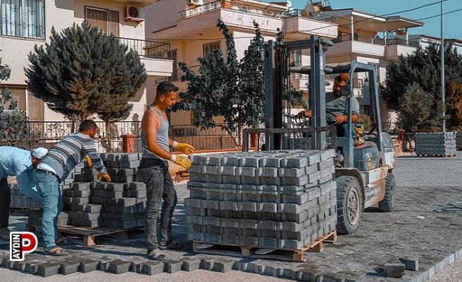 Didim’de yol çalışmaları devam ediyor