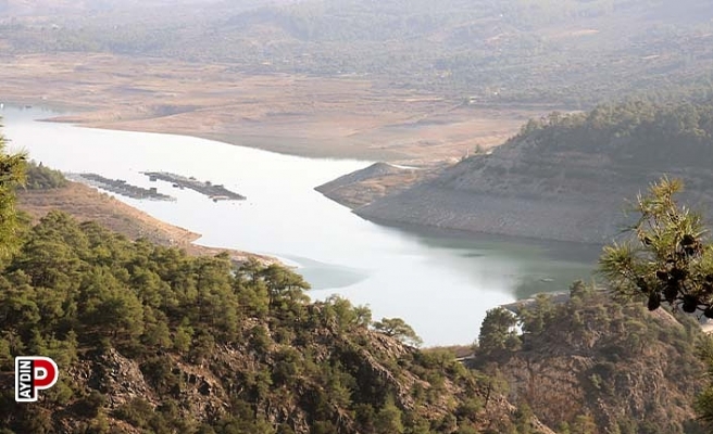 Kemer Barajı su seviyesi alarm veriyor