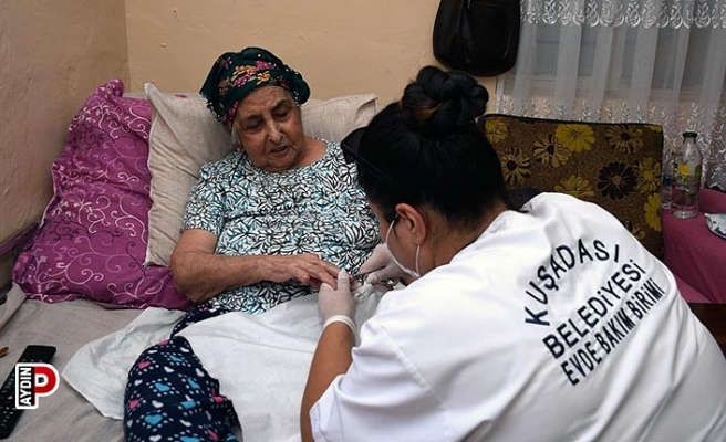 Nerede ihtiyaç varsa Kuşadası Belediyesi orada