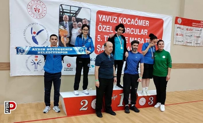 Özel sporcu Ece, Türkiye İkincisi oldu