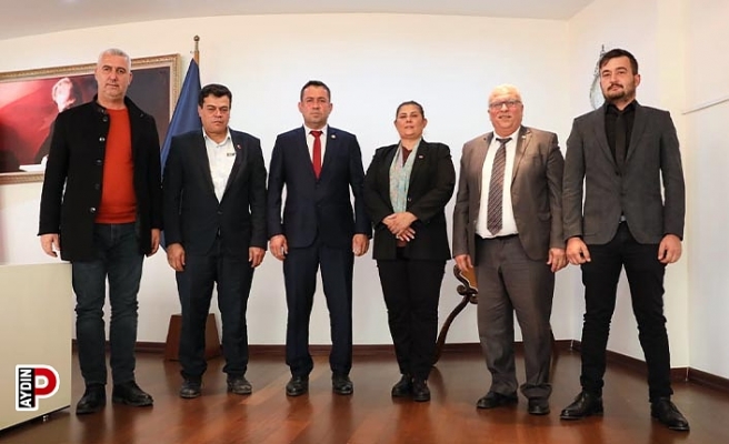 Koçarlı Ziraat Odası'ndan Başkan Çerçioğlu'na Ziyaret