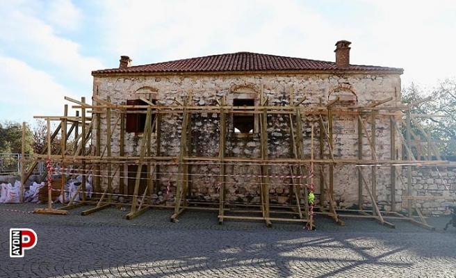 Tarihi bina restorasyona girdi