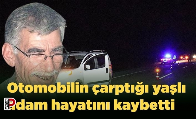 Otomobilin çarptığı yaşlı adam hayatını kaybetti