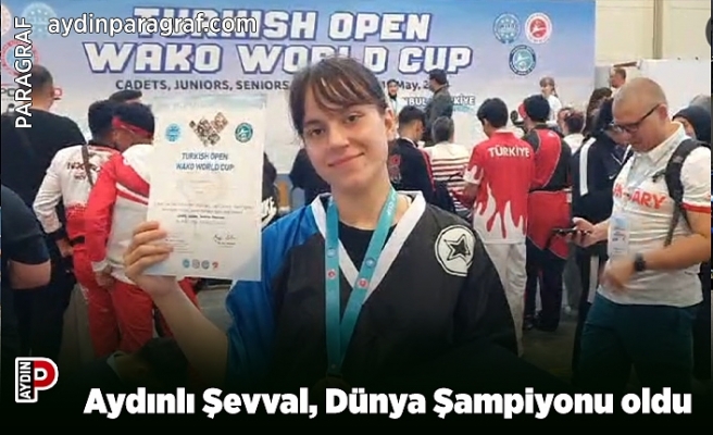 Aydınlı Şevval, Dünya Şampiyonu oldu